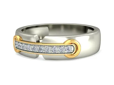 Wedding Ring  3D print model 122