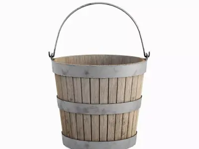 Wooden Bucket Pack A