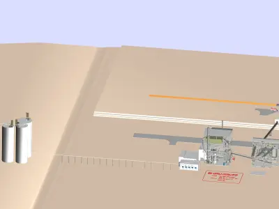 Oman Cement-Cement Mill Department Free 3D model