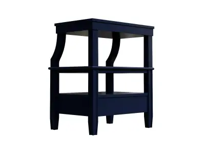 Newland Storage Nightstand Low-poly 3D model