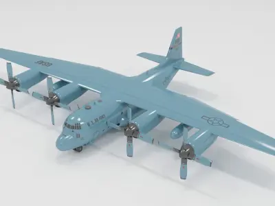 Plane 14 3D model