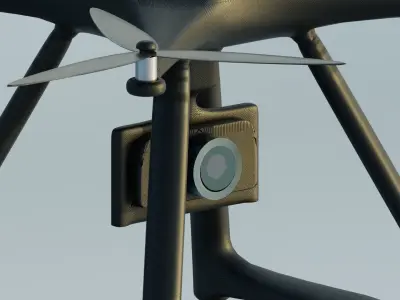 Quadcopter 3D model