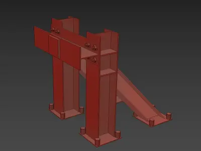 rail stopper 3D model
