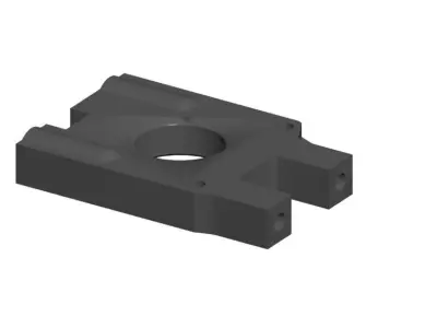 Replacement part IF405B Center Diff Mount for Kyosho 3D print model