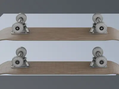Skateboard 3D Model 3D model