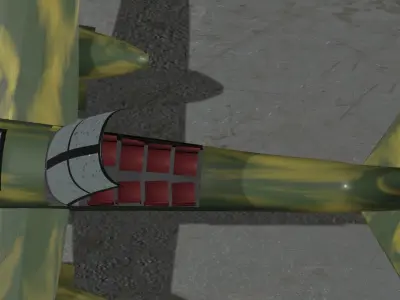 Aircraft Z2157 plane 3D model