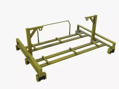 Track trolly 3D model