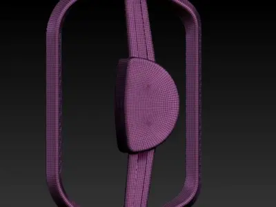 Steering Wheel for Gaming 3D model
