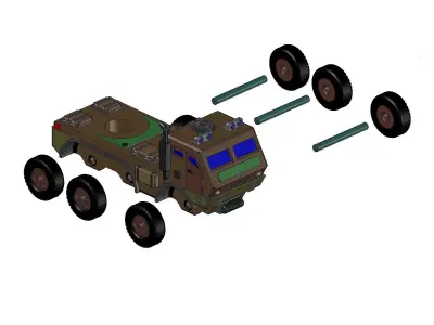 Mobility Artillery 3D print model