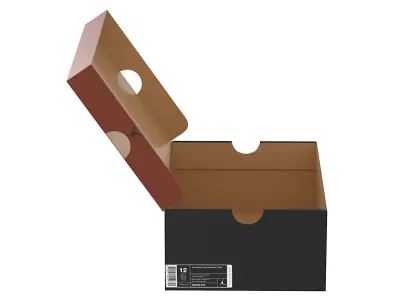 Jordan Box PBR 03 Low-poly 3D model