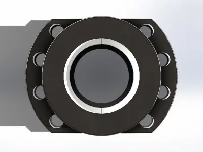 Porca OBR RSFD 4010 4 Nut 3D model