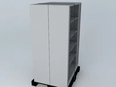 2 boxes on pallet Free 3D model
