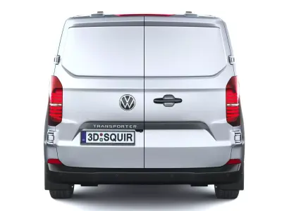 Volkswagen Transporter T7 Van LWB 2025 3D model