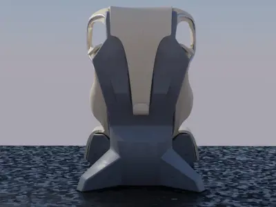 Sci-Fi chair Free 3D model