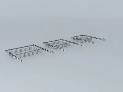 Hafele Pull out frame system 3D model