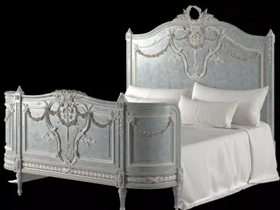 Bonaparte French Bed 3D model