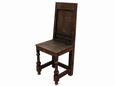 Medieval Rustic  Low-poly 3D model