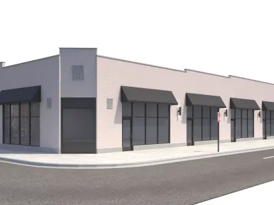 Retail-104 Retail Store 3D model