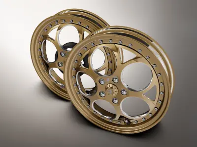 Marus Factory O-type old Low-poly 3D model