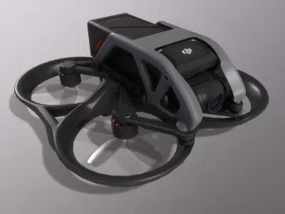 dji avata PBR game ready Low-poly 3D model