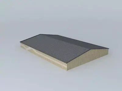 Eco Rail Building No 2 DummyOld Steam Days Free 3D model