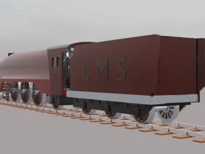 coronation scott 3D model