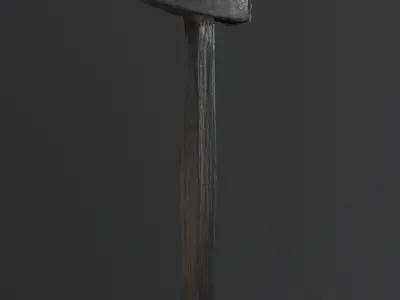Hammer PBR Game-Ready Model Low-poly 3D model