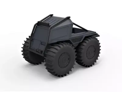 SHERP pickup Scale 1 to 24 3D print model