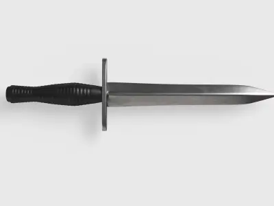 Tatical Dagger 3D model