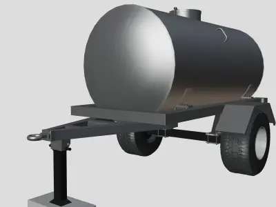 agri tank  Free 3D model