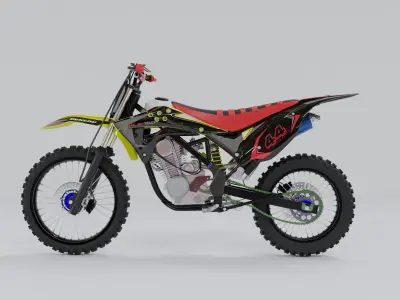 KAWASAKI KLX 2012 3D model