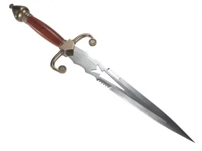 Dagger Fantasy 3 3D model
