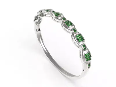 Art Deco Bracelet 36 3D print model