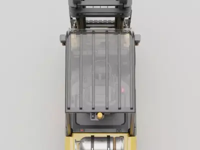Komatsu Forklift 3D model