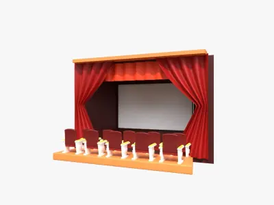 Theatre 3D model