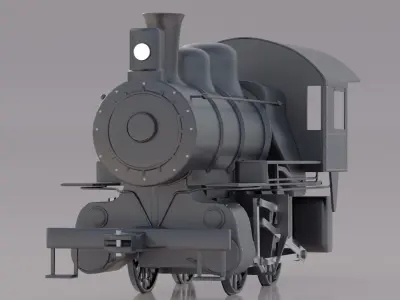 Pennsylvania locomotive class A-5s 3D model