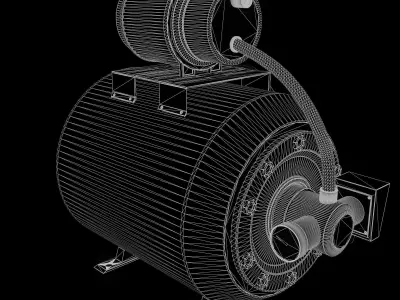 Water Pump Free 3D model buy