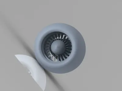 TURBOFAN  3D model