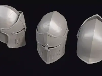 Iron Helmet 10 HP 3D print model