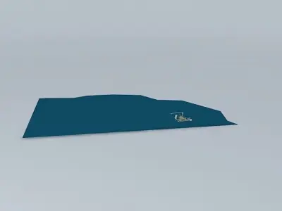 ARGO AIRCRAFTS A 76 Gyroraider floated 3D model
