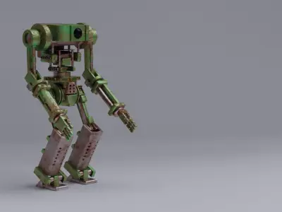 Robot 3D model 74