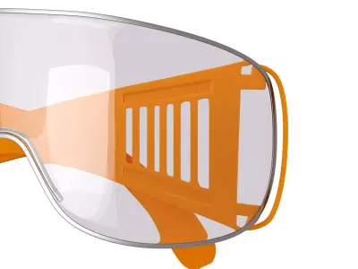safety glasses 3D model purchase