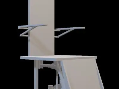 Standing Wheel Chair 3D model