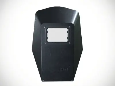 Welding Face Shield Low-poly 3D model