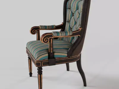 Vintage Armchair 3D model