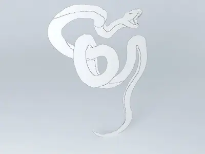 Snake (face me) Free 3D model