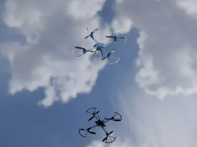 DRONE  3D model get