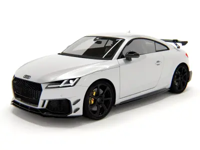 Audi TT RS Coupe IE 2023 Low-poly 3D model