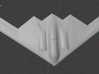 Northrop B2 Spirit Free 3D print model