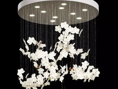 Chandelier Sagarti Ellea 90 3D model